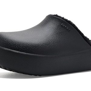 Crocs Dylan Platform Lined Clogs, Fuzzy Slippers