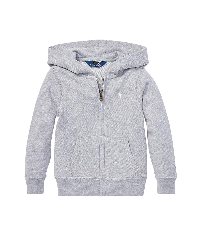 Polo Ralph Lauren Kids French Terry Hoodie (Toddler/Little Kid) - Image 4