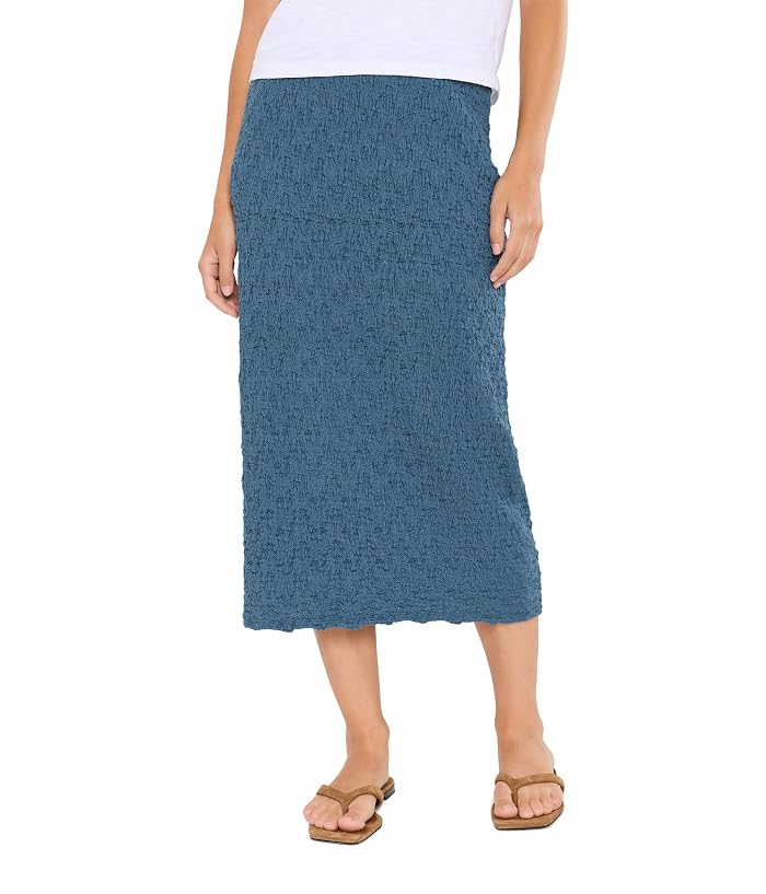 Eileen Fisher Petite Bubble Jacquard Straight Skirt