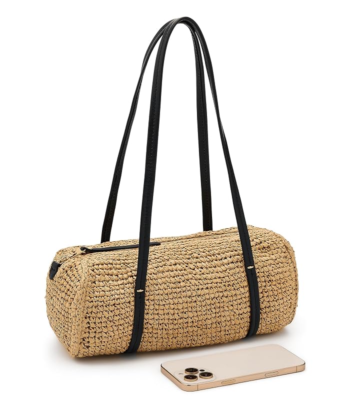 Madewell The Brioche Shoulder Bag in Raffia - Image 3