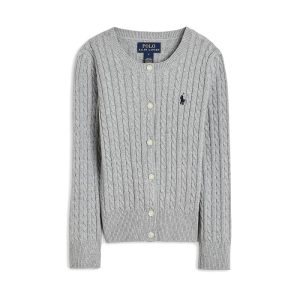 Polo Ralph Lauren Kids Mini-Cable Cotton Cardigan (Toddler/Little Kid)