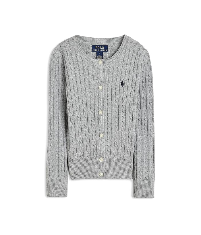 Polo Ralph Lauren Kids Mini-Cable Cotton Cardigan (Toddler/Little Kid)