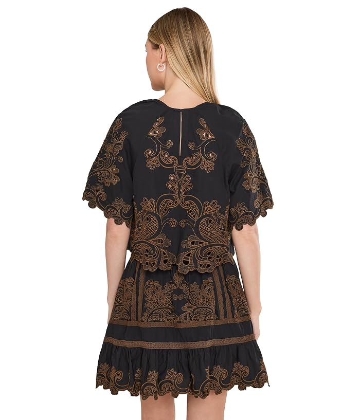 AllSaints Miriam Emb Top - Image 4