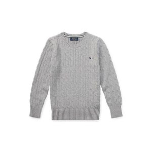 Polo Ralph Lauren Kids Cable-Knit Cotton Sweater (Big Kids)