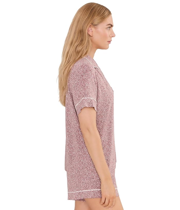 Eberjey Gisele Printed TENCEL™ Modal Relaxed Shorts PJ Set - Image 2