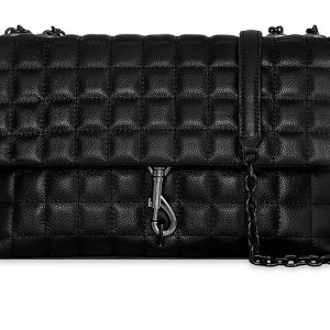 Rebecca Minkoff Edie Md Crossbody W/Square Qui