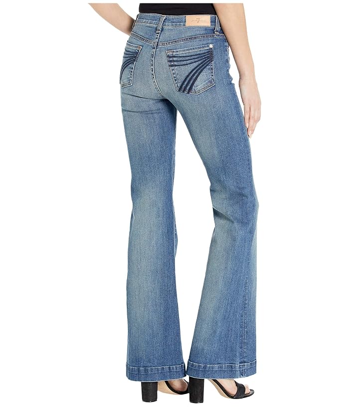 7 For All Mankind Luxe Vintage Dojo in Distressed Authentic Light - Image 3