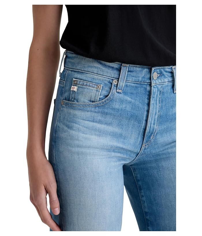AG Jeans Saige Mid Rise Wide Leg In 18 Years Bisou - Image 3
