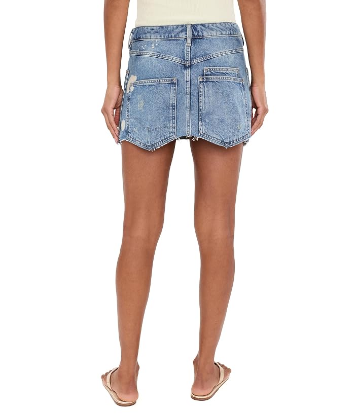 Free People We The Free Dolly Denim Mini Skirt - Image 4