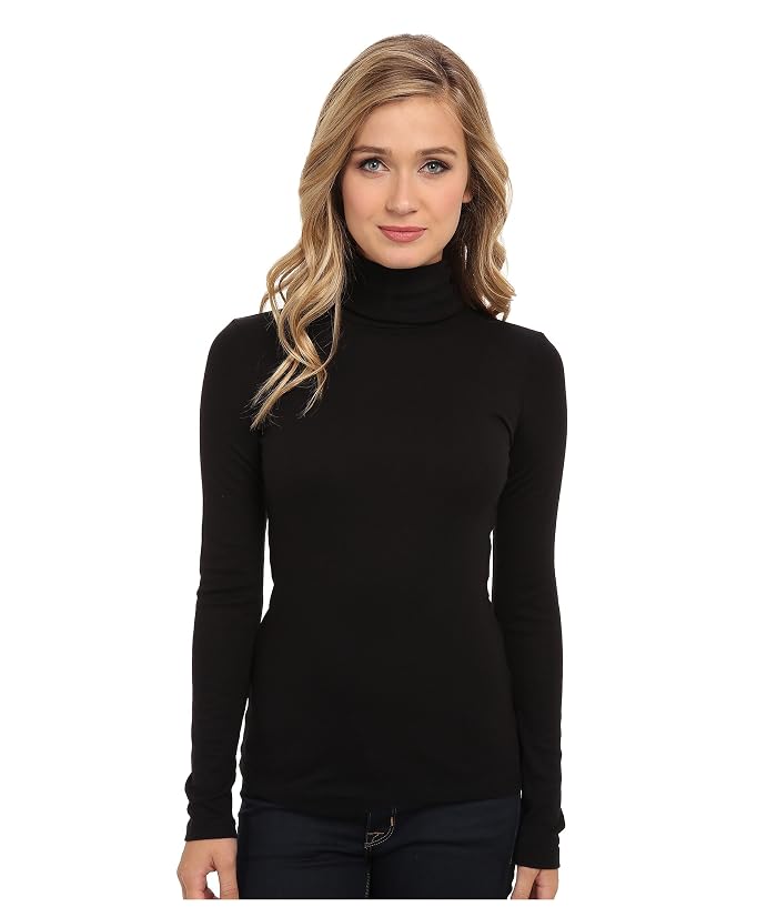 Splendid 1x1 Classic Long Sleeve Turtleneck