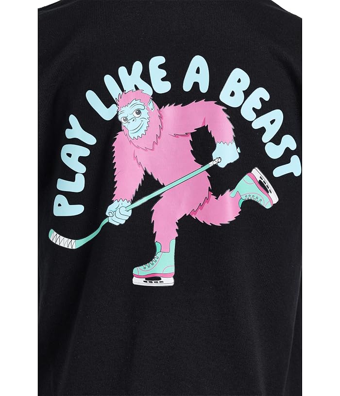 ChalkTalk SPORTS Hockey Short Sleeve T-Shirt - Play Like a Beast (Little Kid/Big Kid) - Image 3
