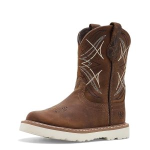 Ariat Kids Activate Round Toe Western Boots (Toddler/Little Kid/Big Kid)