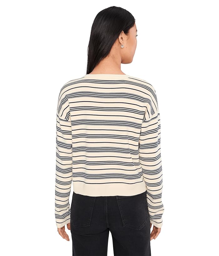 525 america Vivienne Stripe Drop Shoulder Henley - Image 4
