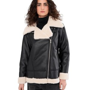 Vince Camuto Zip Front Jacket with Collar