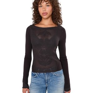 Free People Delilah Long Sleeve Top