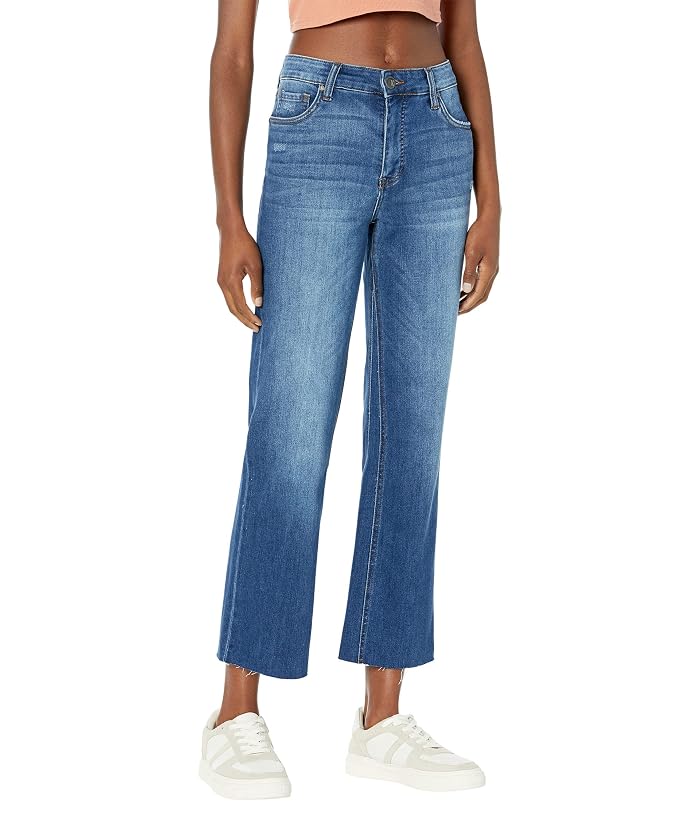 KUT from the Kloth Kelsey Mid Rise Fab Ab Ankle Flare