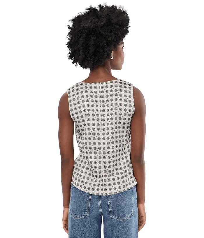 CeCe Twist V-Neck Sleeveless Top - Image 4