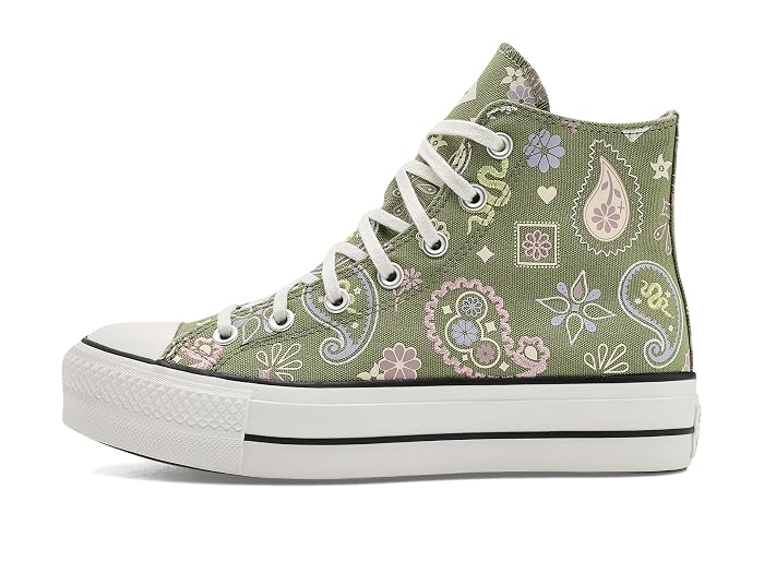 Converse Chuck Taylor All Star Lift Platform Paisley Pop High-Top Sneakers - Image 4
