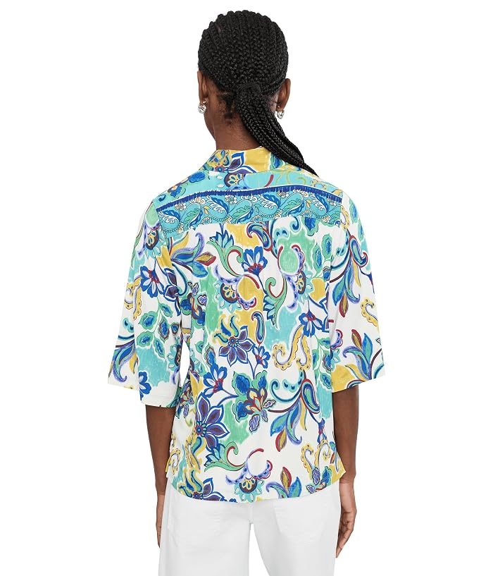 Johnny Was The Janie Favorite Kimono Sleeve Button Front Top- - Image 4