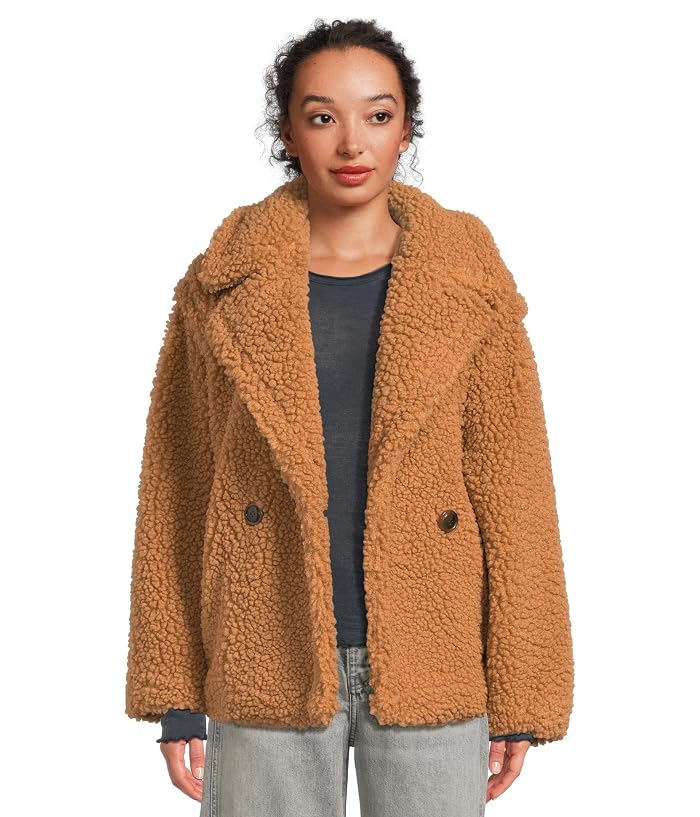UGG Gertrude Short Teddy Coat