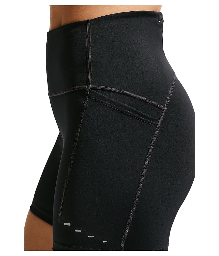 Nike 4" Swift High-Waisted Tight Running Shorts with Pockets - Image 2