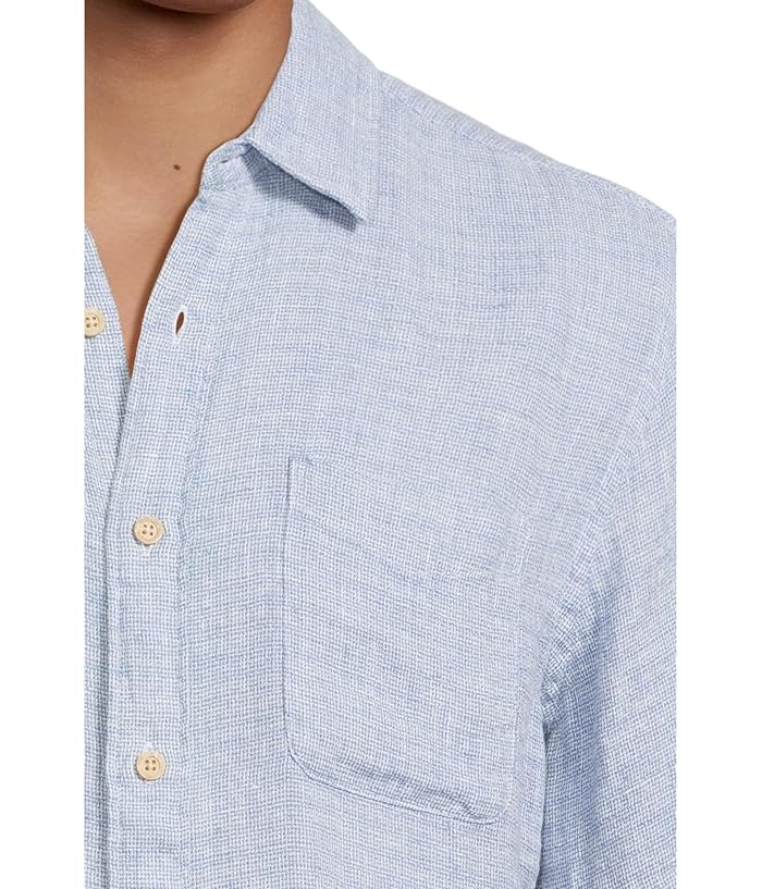 Faherty Short Sleeve Palma Linen Shirt - Image 4