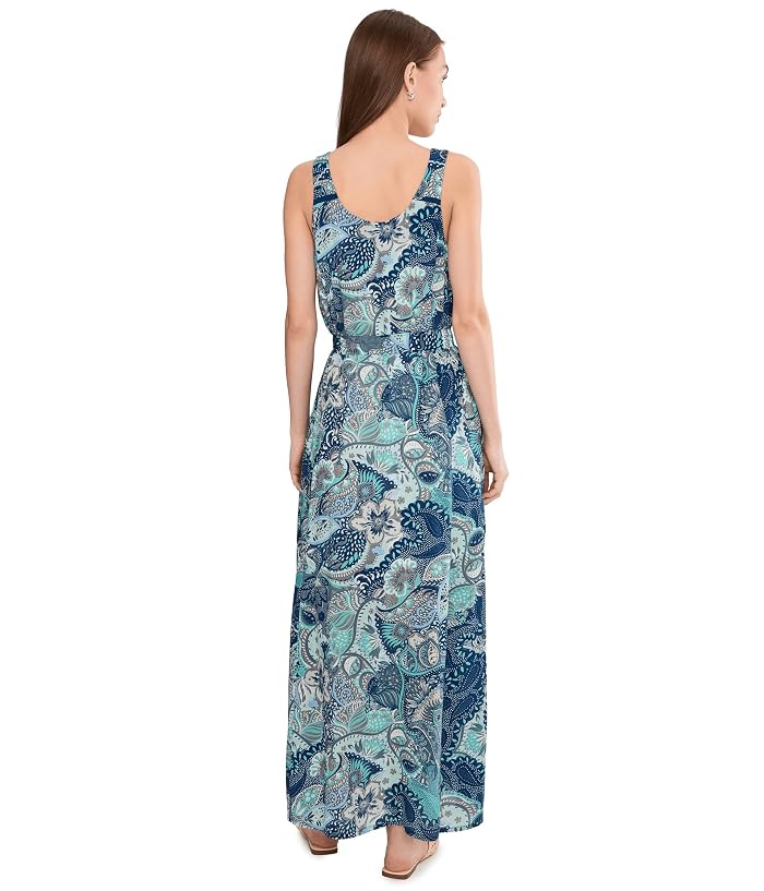 Liverpool Los Angeles Sleeveless Woven Maxi Dress with Self Belt - Image 4