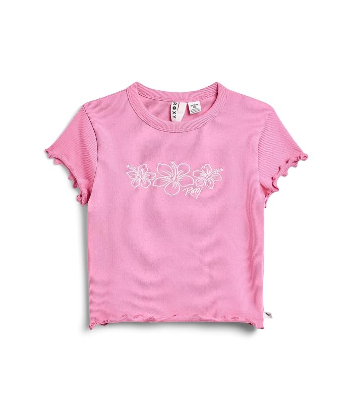 Roxy Kids Hibiscus Trio Baby Tee (Big Kid) - Image 4