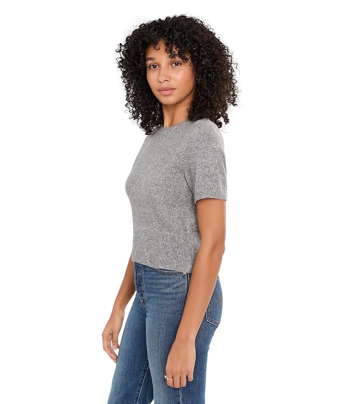 525 america Andie Short Sleeve Sweater Tee - Image 3