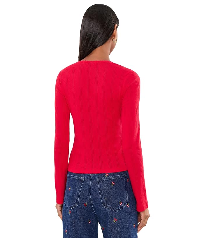 DAZE Stargazer Pointelle Cardigan - Image 4