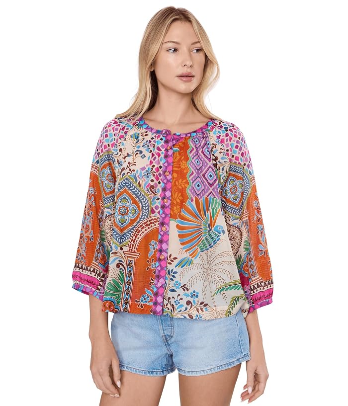 Johnny Was Michaella Peasant Blouse - Avelar