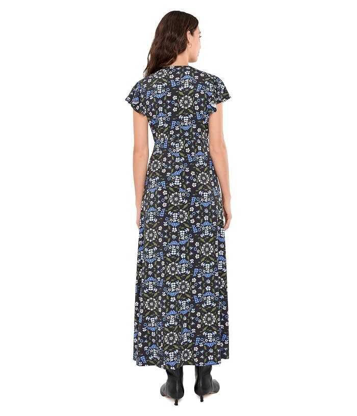 CeCe Surplice Empire Waist Maxi Dress - Image 4