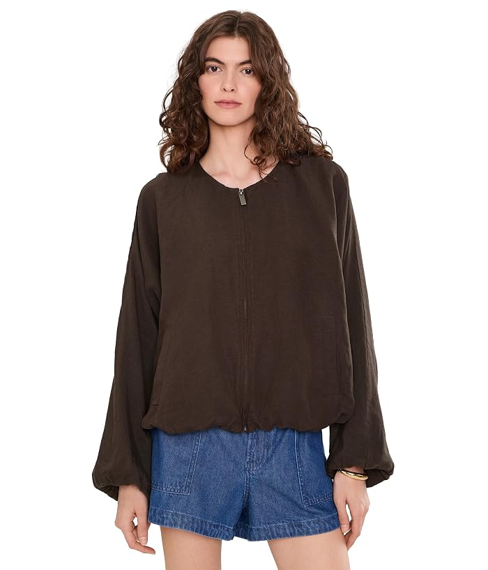 Sanctuary Linen Bubble Jacket