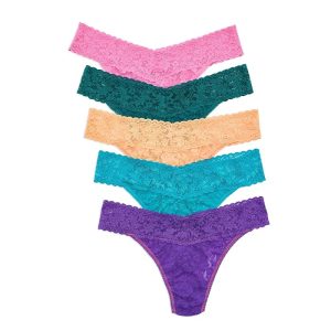 Hanky Panky Signature Lace Original Thong 5-Pack