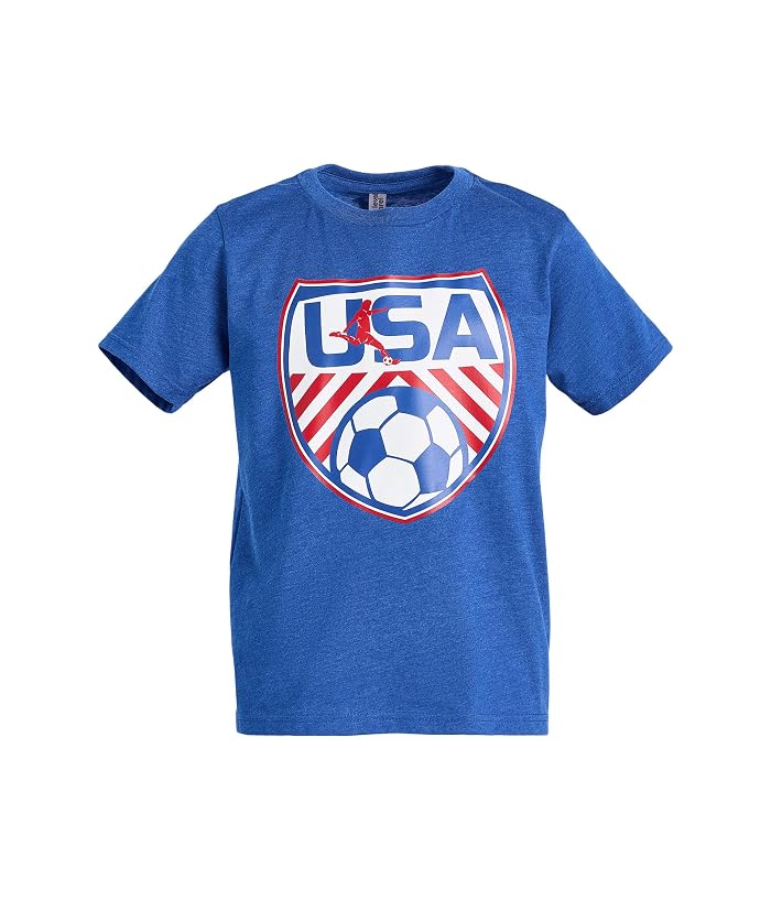 ChalkTalk SPORTS Soccer Short Sleeve T-Shirt - Soccer USA (Little Kid/Big Kid) - Image 4