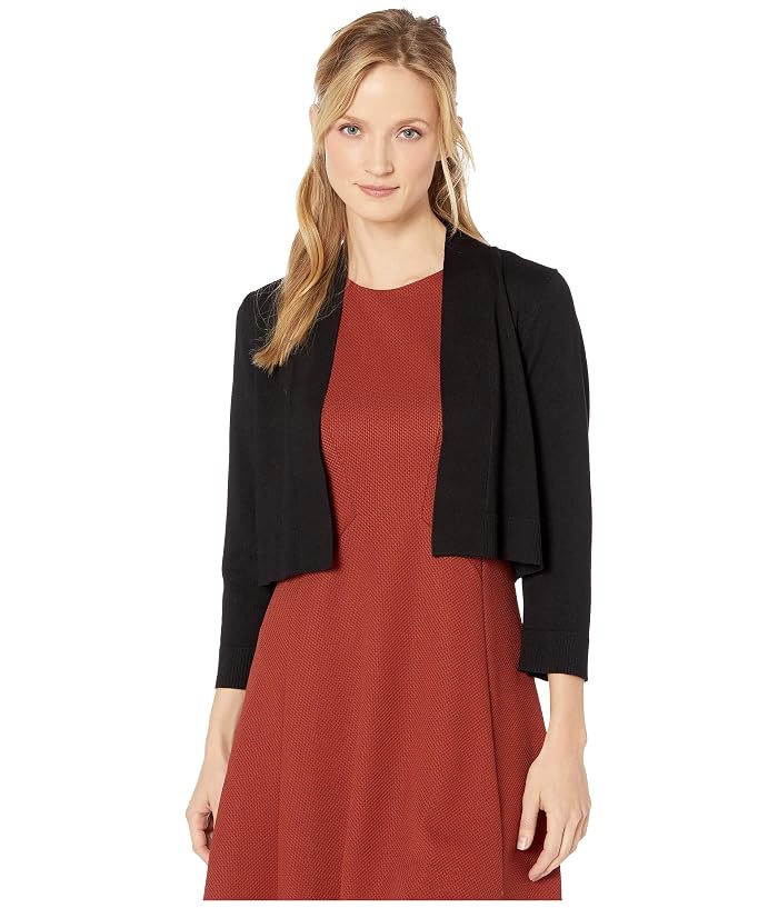 Calvin Klein Solid Rayon Knit Shrug
