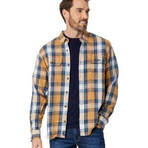 L.L.Bean 1912 Field Flannel Shirt Slightly Fitted Plaid