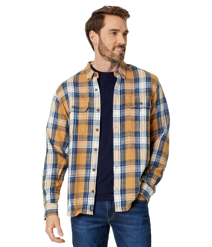 L.L.Bean 1912 Field Flannel Shirt Slightly Fitted Plaid