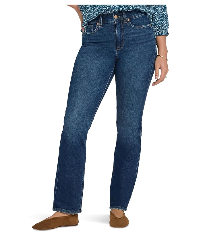 NYDJ Petite High Rise Straight Jeans - Image 4