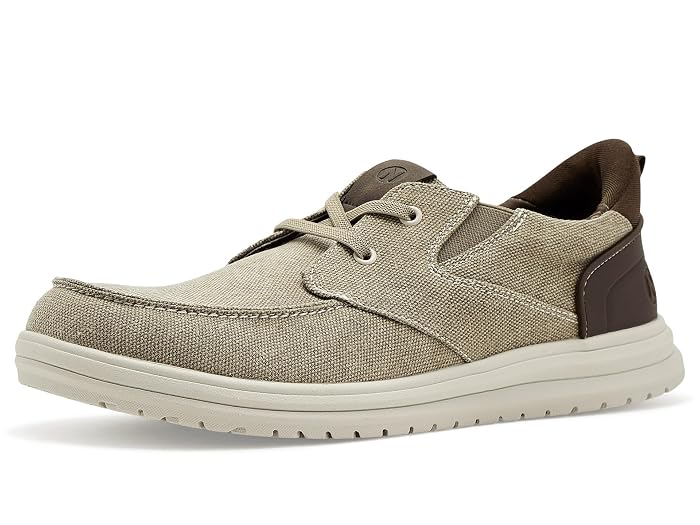 Nunn Bush Brew City Easy On And Off Moccasin Toe Hands Free Oxford Organic Canvas Lace-Up