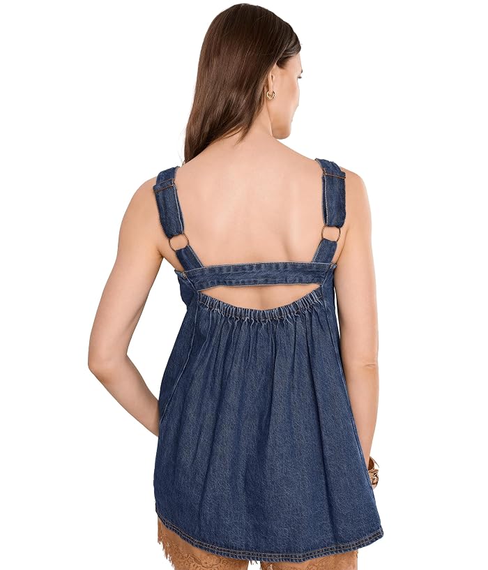 Free People Katie Denim Tunic - Image 4