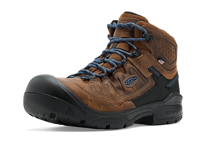 KEEN Utility Targhee IV LTR Waterproof Work Boots (Carbon Toe)