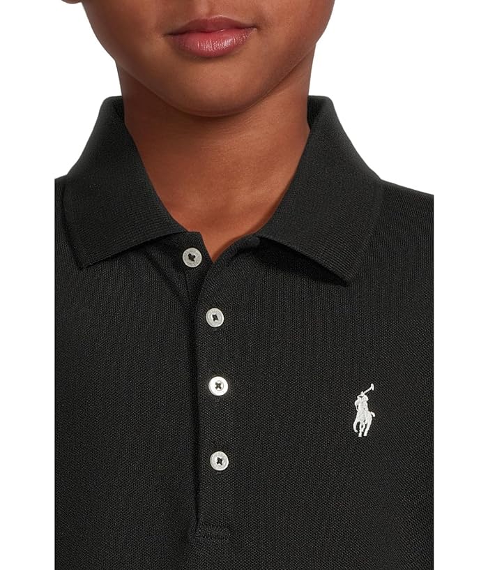 Polo Ralph Lauren Kids Short Sleeve Mesh Polo Shirt (Big Kids) - Image 3