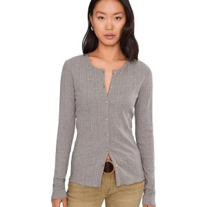 Faherty Paradise Pointelle Cardigan