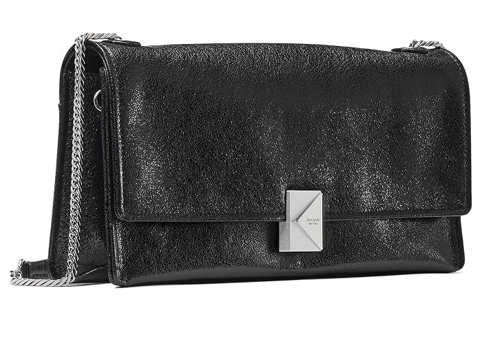 Kate Spade New York Deco Glazed Leather Soft Shoulder Bag - Image 4