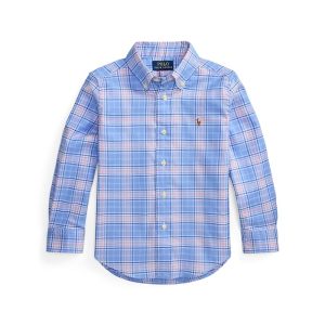 Polo Ralph Lauren Kids Plaid Performance Oxford Shirt (Toddler/Little Kid)