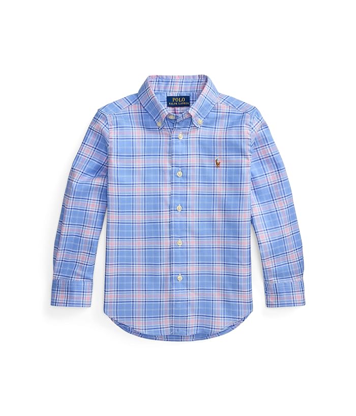 Polo Ralph Lauren Kids Plaid Performance Oxford Shirt (Toddler/Little Kid)