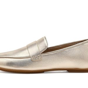 FitFlop Delicato Soft Metallic-Leather Loafers