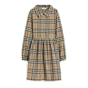 Burberry Kids Winifred Check Dress (Toddler/Little Kid/Big Kid)