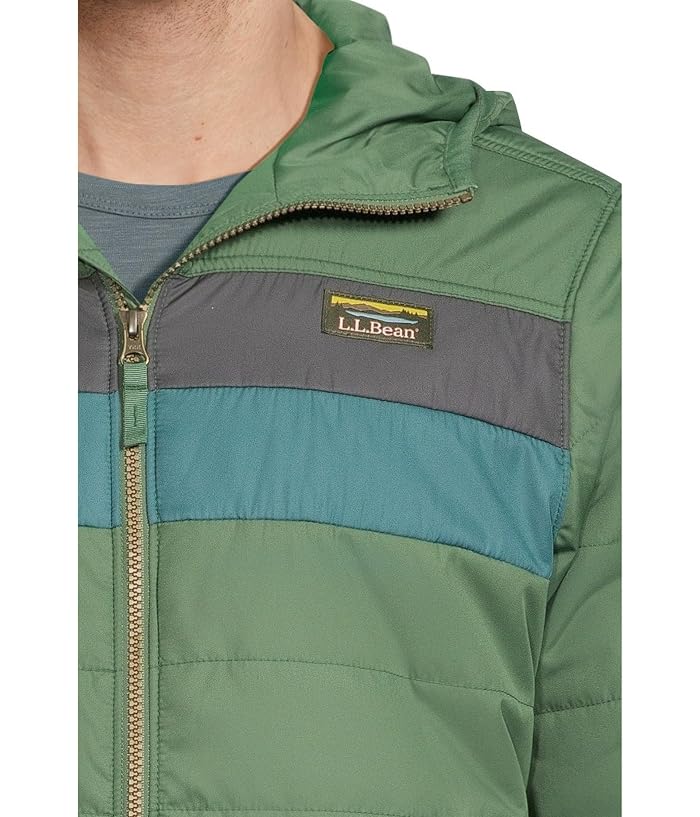L.L.Bean Mountain Classic Puffer Hooded Jacket Color-Block Regular - Image 4